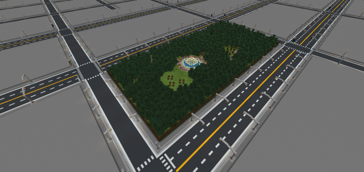 maps for minecraft 1.7.10 city