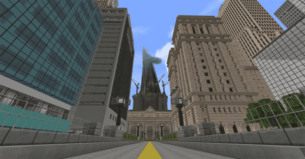 minecraft marvel new york city map